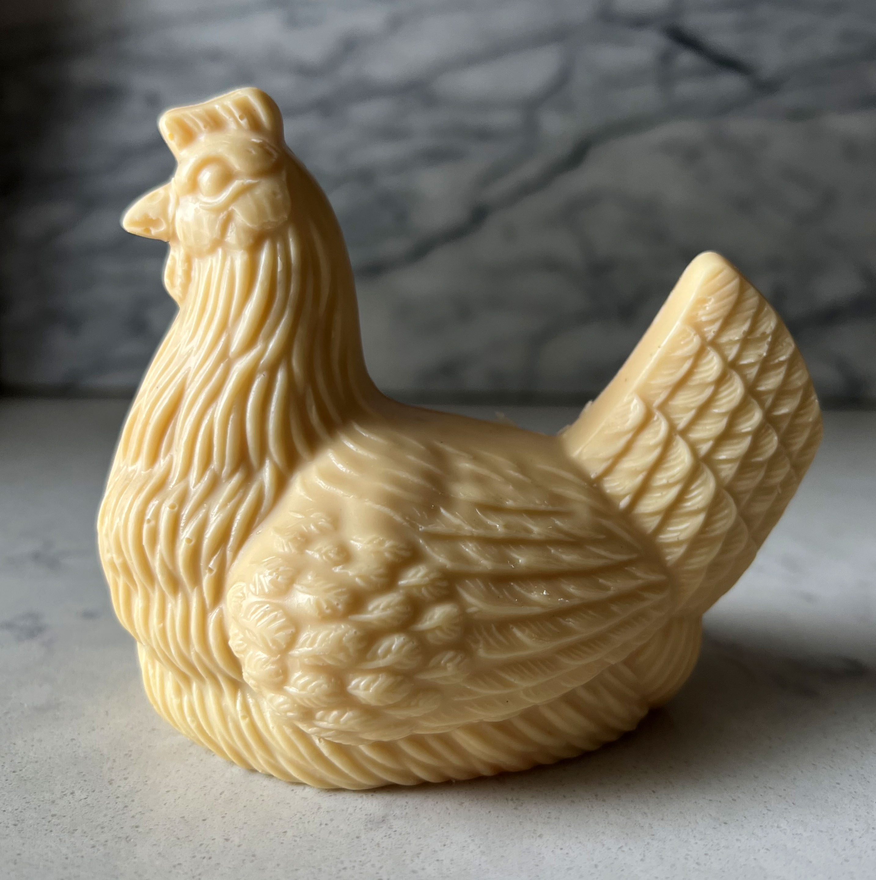 Claudine Hen - White